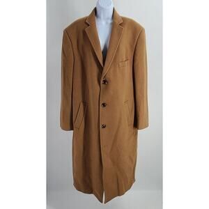 Mantoni men's Italian wool & cashmere brown Size 48r Old Money Capsule Classic